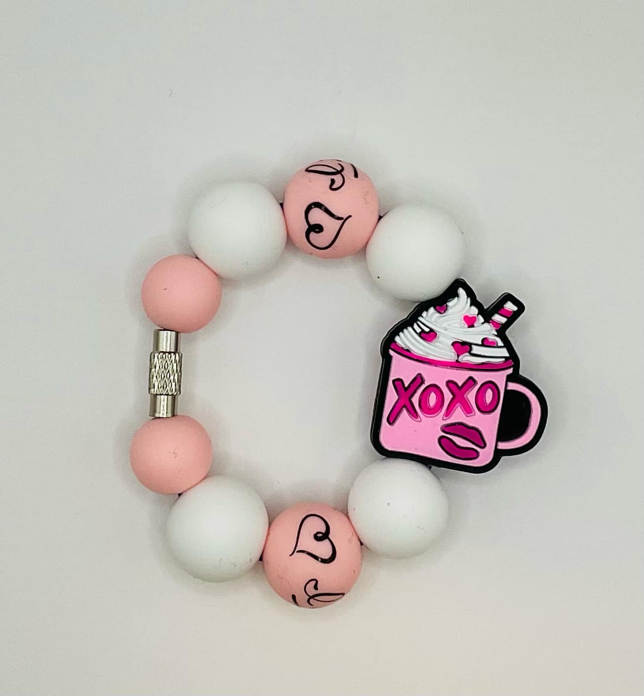 xoxo cup charm
